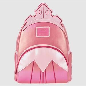 Loungefly Sleeping Beauty Exclusive Shiny Series Iridescent Cosplay Backpack NWT